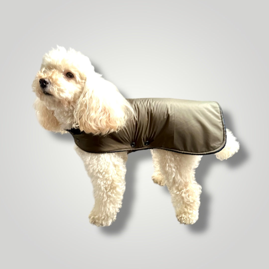 Cappotto Reversibile in Cachemire e Tessuto Impermeabile